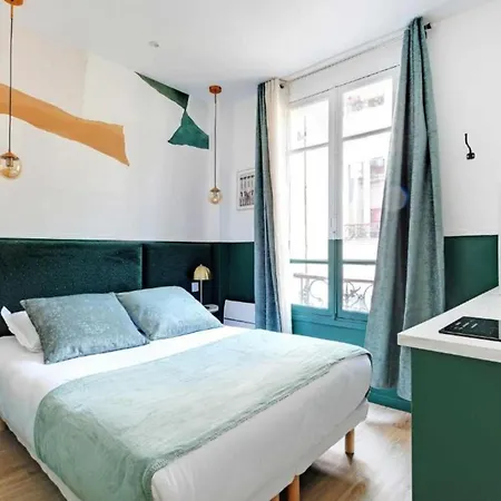 Apartamento Charming Studio With Ac - Near Montmartre