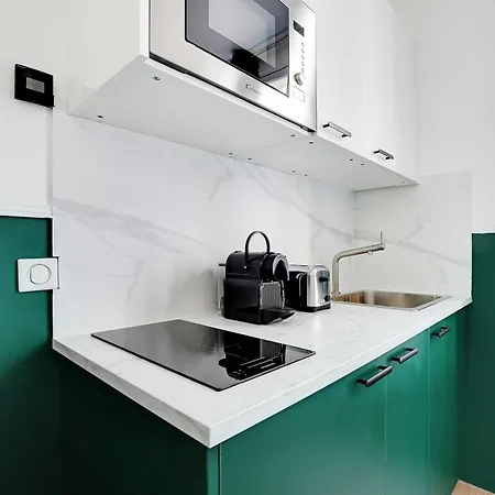 Charming Studio With Ac - Near Montmartre דירה פריז